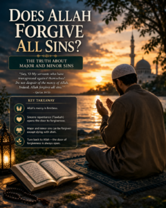 Does Allah Forgive All Sins?