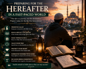 Preparing for the Hereafter in a Fast-Paced World