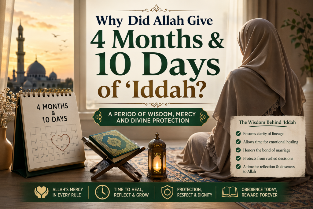 Why Did Allah Give 4 Months & 10 Days of ‘Iddah?