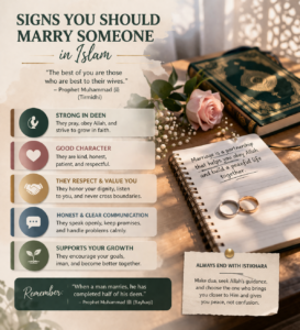 Signs You Should Marry Someone in Islam