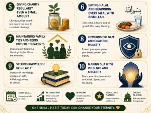 10 good habits in islam