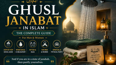 How to Perform Ghusl Janabah